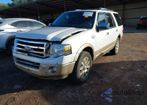 2013 Ford Expedition King Ranch z USA, uszkodzony, nr VIN 1FMJU1H55DEF00223